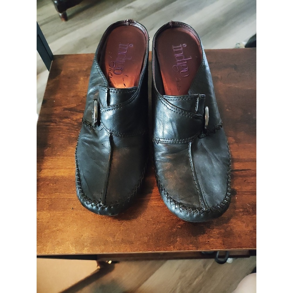 Indigo Clogs By Clarks Size 7